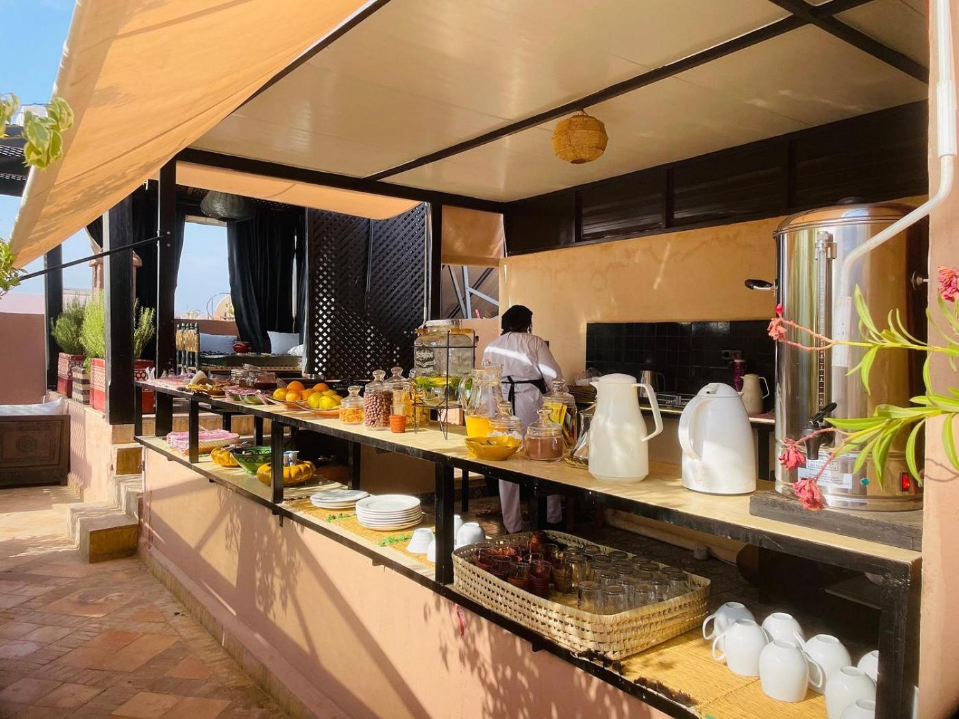 索斯贝皮尔摩洛哥传统庭院住宅 马拉喀什 外观 照片